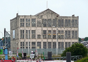 Timmerfabriek De Schelde aan de Koningsweg, Vlissingen, noordzijde